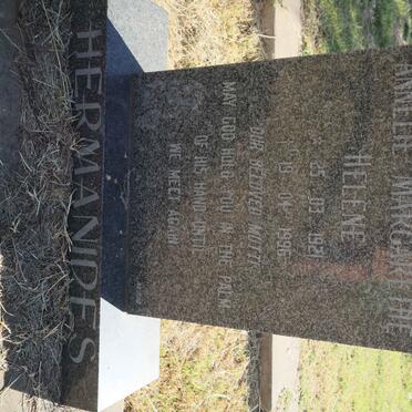 HERMANIDES Annelie Margarethe Helene 1921-1996