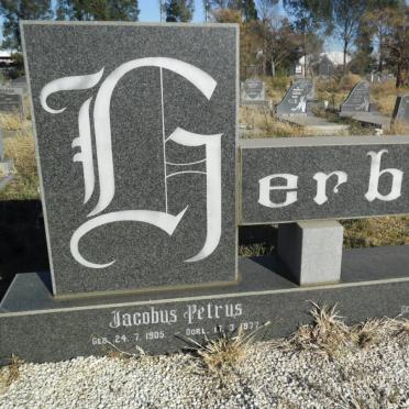 HERBST Jacobus Petrus 1905-1977 &amp; Johanna Susanna M. 1911-1989       