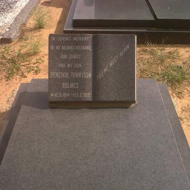 HOLMES Percival Tennyson 1914-1972