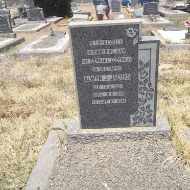 JACOBS Alwyn J. 1920-1959