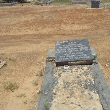 JACOBS Florida Johanna 1952-1953