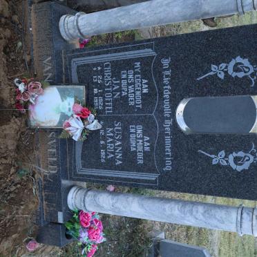 JAARSVELD Jan Christoffel, van 1925-1995 &amp; Susanna Maria 1925-