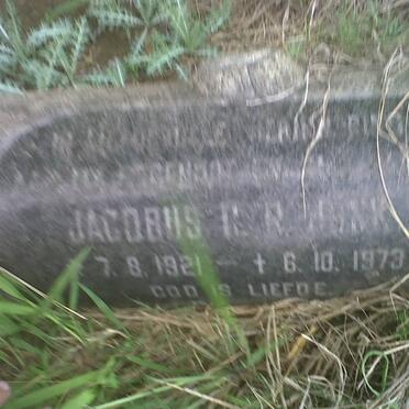 JONK Jacobus C.R. 1921-1973