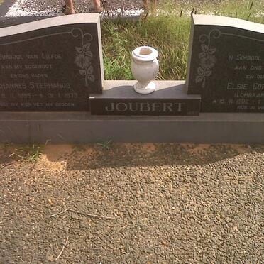 JOUBERT Johannes Stephanus 1899-1973 &amp; Elsie Cornelia LOMBAARD 1902-1983