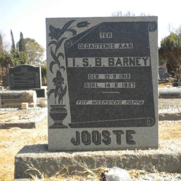 JOOSTE I.S.B. 1918-1957