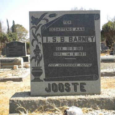 JOOSTE I.S.B. 1918-1957