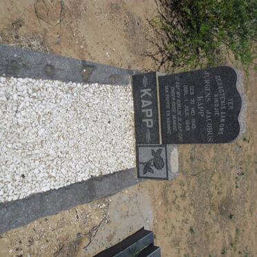 KAPP Jurgens Jacobus 1949-1949