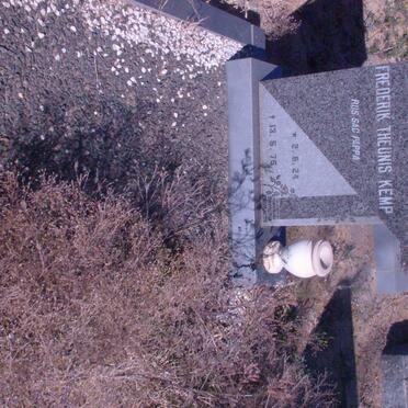 KEMP Frederik Theunis 1924-1975