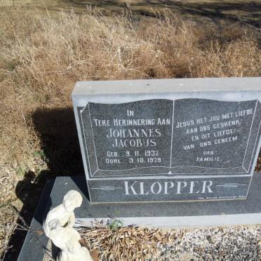 KLOPPER Johannes Jacobus 1937-1979