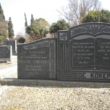 KOKER Willem Cornelius, de 1876-1957