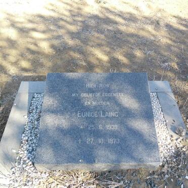 LAING Eunicé 1939-1973