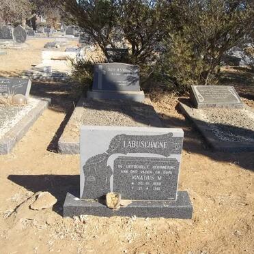 LABUSCHAGNE Ignatius M. 1898-1961
