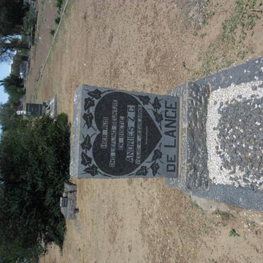 LANGE Andries Z.G., de 