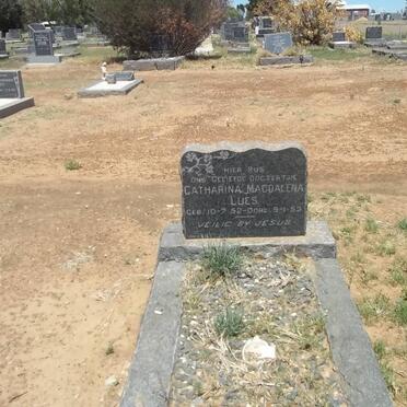 LUES Catharina Magdalena 1952-1953