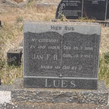 LUES Jan F.R. 1889-1957 &amp; Susanna M. 1888-1968