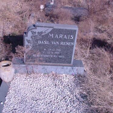 MARAIS Basil van Renen 1916-1981