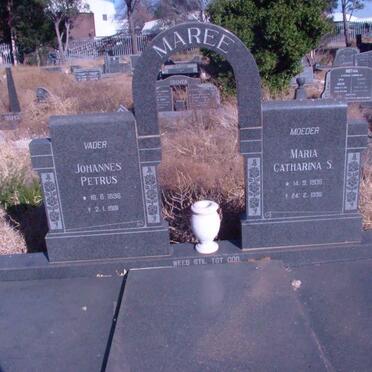 MAREE Johannes Petrus 1896-1981 &amp; Maria Catharina S. 1906-1998