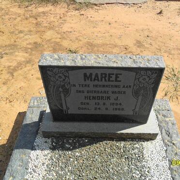 MAREE Hendrik J. 1894-1965