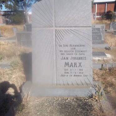 MARX Jan Johannes 1916-1978