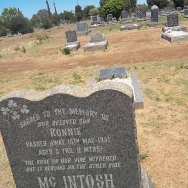 Mc INTOSH Ronnie -1951