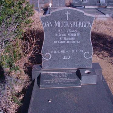 MEERSBERGEN A.H.J., van 1909-1978 &amp; Olga Violet YAZBEK 1921-1999
