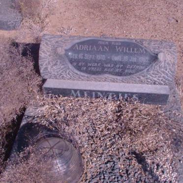 MEINTJES Adriaan Willem 1910-19?3