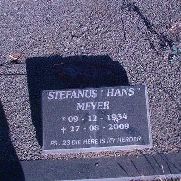 MEYER Stefanus 1934-2009