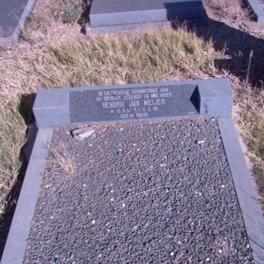 MEIJER Hendrik Jan 1952-1988