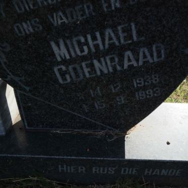 MERWE Michael Coenraad, van der 1938-1993 &amp; Petro Jacoba Wilhelmina 1951-
