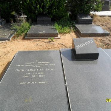 MOSTERT Dirk Albertus Hugo 1889-1964 &amp; Rosina Salmina 1899-1996