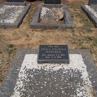 MYBURGH Anna Susanna nee BURGER 1889-1956