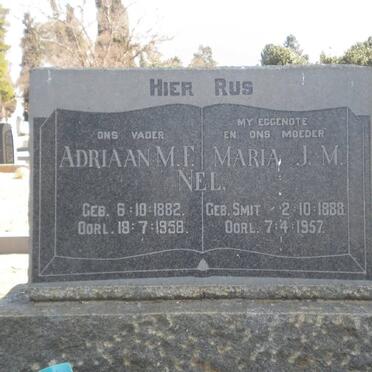NEL Adriaan M.F. 1882-1958 &amp; Maria J.M. 1888-1957