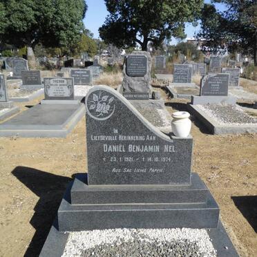 NEL Daniël Benjamin 1921-1974