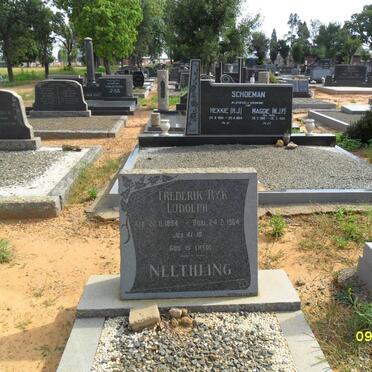 NEETHLING Frederik Ryk Ludolph 1894-1964