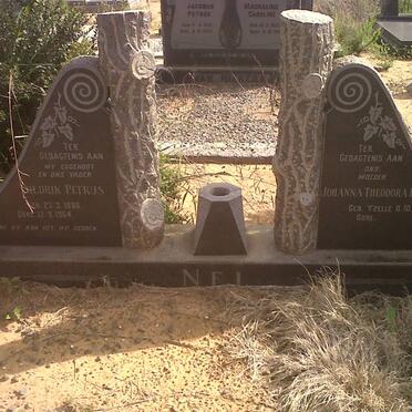 NEL Fredrik Petrus 1886-1964 &amp; Johanna Theodora Loucia YZELLE 1899-