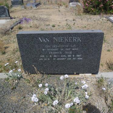 NIEKERK Erasmus, van 1911-1967