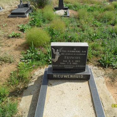 NIEUWENHUIS Francois 1983-1983