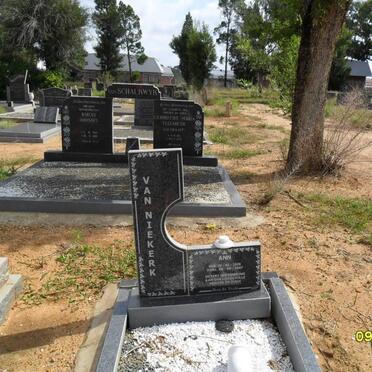 NIEKERK Ann, van 1926-2007