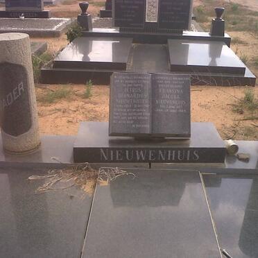 NIEWENHUIS Petrus Bernardus 1920-19?? &amp; Fransina Jacoba 1927-1994