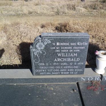 NORVAL William Archibald 1915-1979 &amp; Sheila Maud 1921-1991    