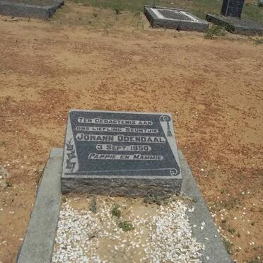 ODENDAAL Johann -1950