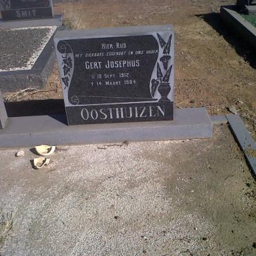 OOSTHUIZEN Gert Josephus 1912-1984 &amp; Johanna Christina HEYMANS 1913-1967      