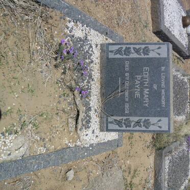 PAYNE Edith Mary -1958