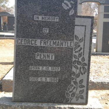 PENNY George Freemantle 1883-1962