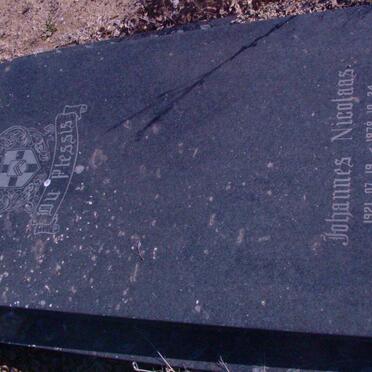 PLESSIS Johannes Nicolaas, du 1921-1978