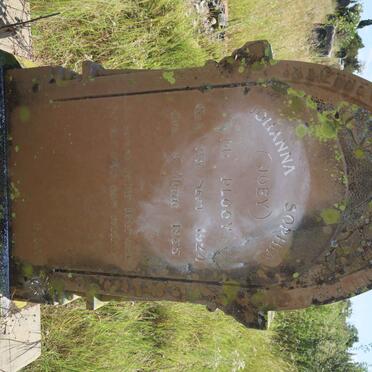 PLOOY Johanna Sophia, du 1924-1935