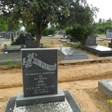 PLESSIS Anna Cecilia nee STRUWIG 1904-1976