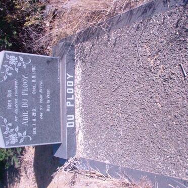 PLOOY Abie, du 1910-1980