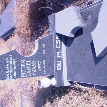 PLESSIS Pieter Daniel Frans, du 1906-1986