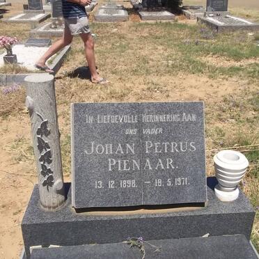 PIENAAR Johan Petrus 1898-1971